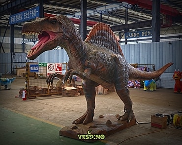 Realistic Dinosaur Robot Animatronic Spinosaurus for Jurassic Park