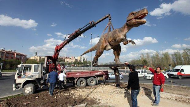 Dinosaur Exhibition in Shopping Centers