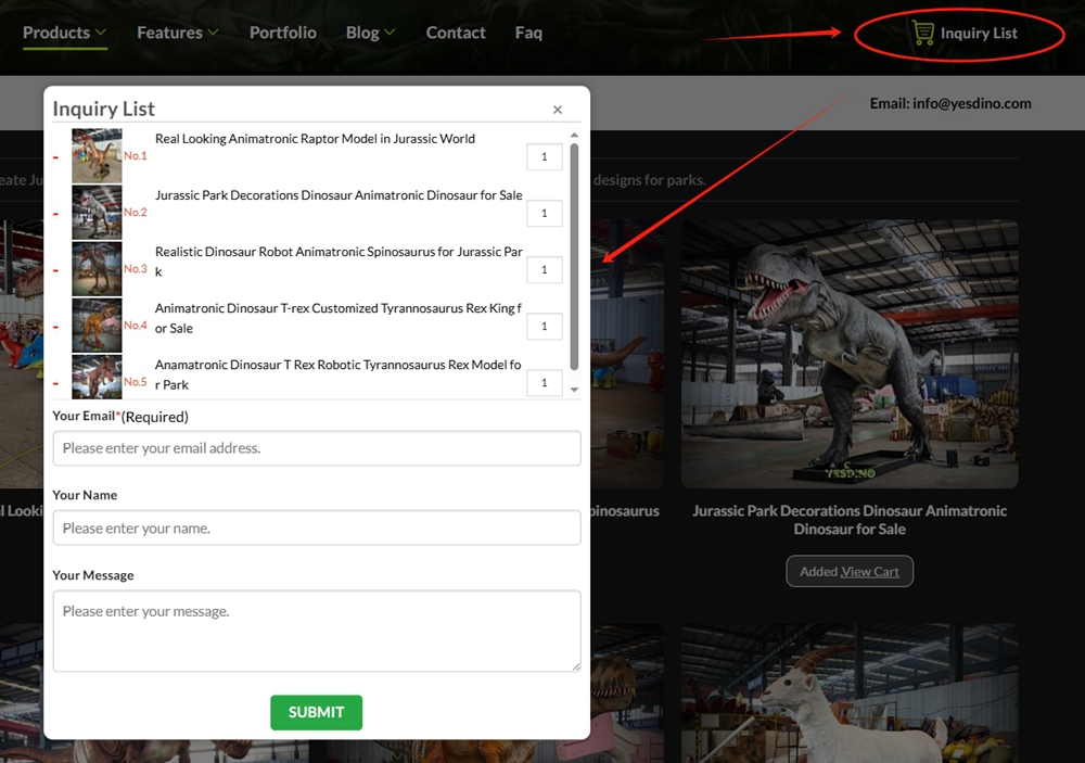 Submit Your Inquiry