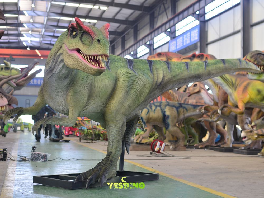 Life Size Animatronic Allosaurus for Park Exhibition