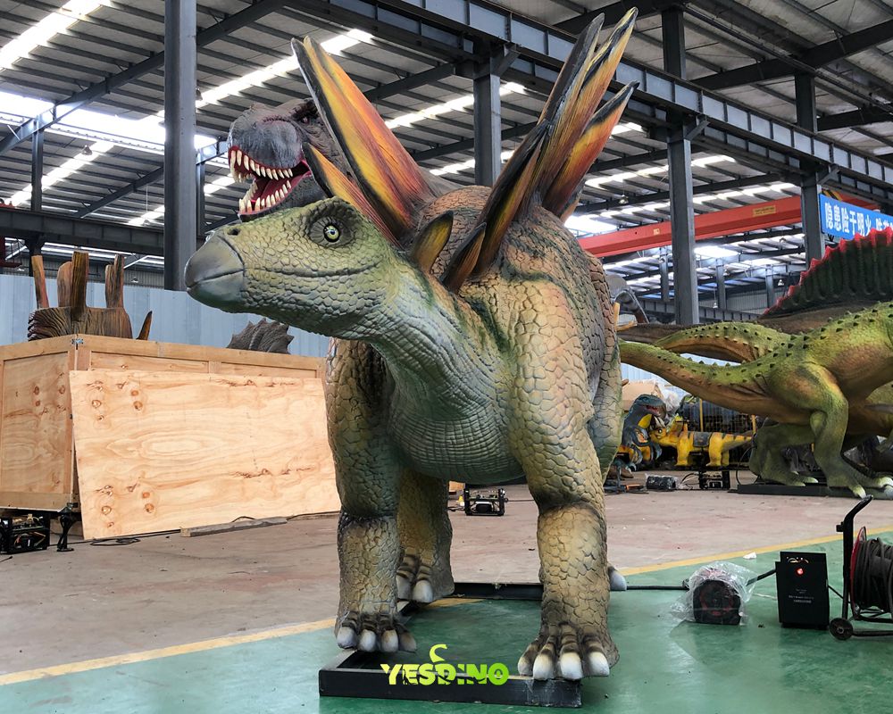 Realistic Dinosaur Animatronic Skin 6 Material Textures Compared.jpg
