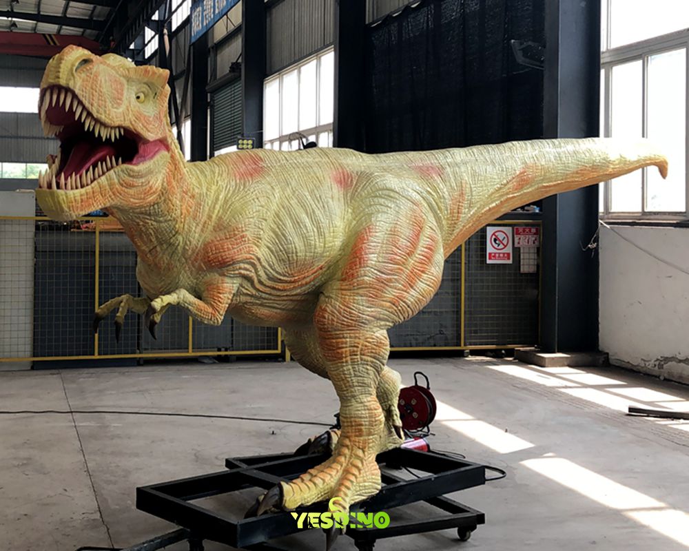 Realistic T-rex for Animatronic Dinosaur Park