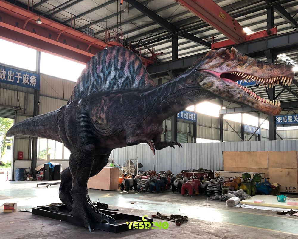 3D Animatronic Spinosaurus for Jurassic Park Exhibition