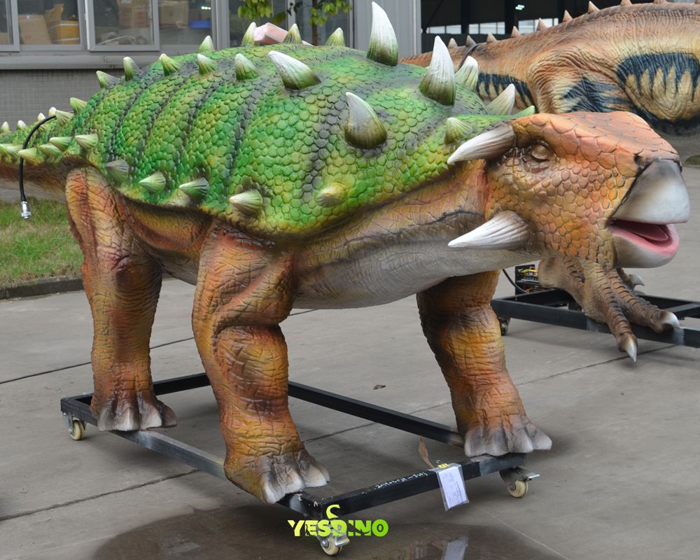 3D Robotic Animatronic Ankylosaurus for Jurassic Park