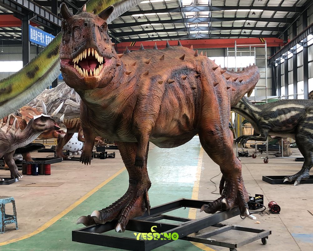 3D Animatronic Carnotaurus for Wild Park Exhibition