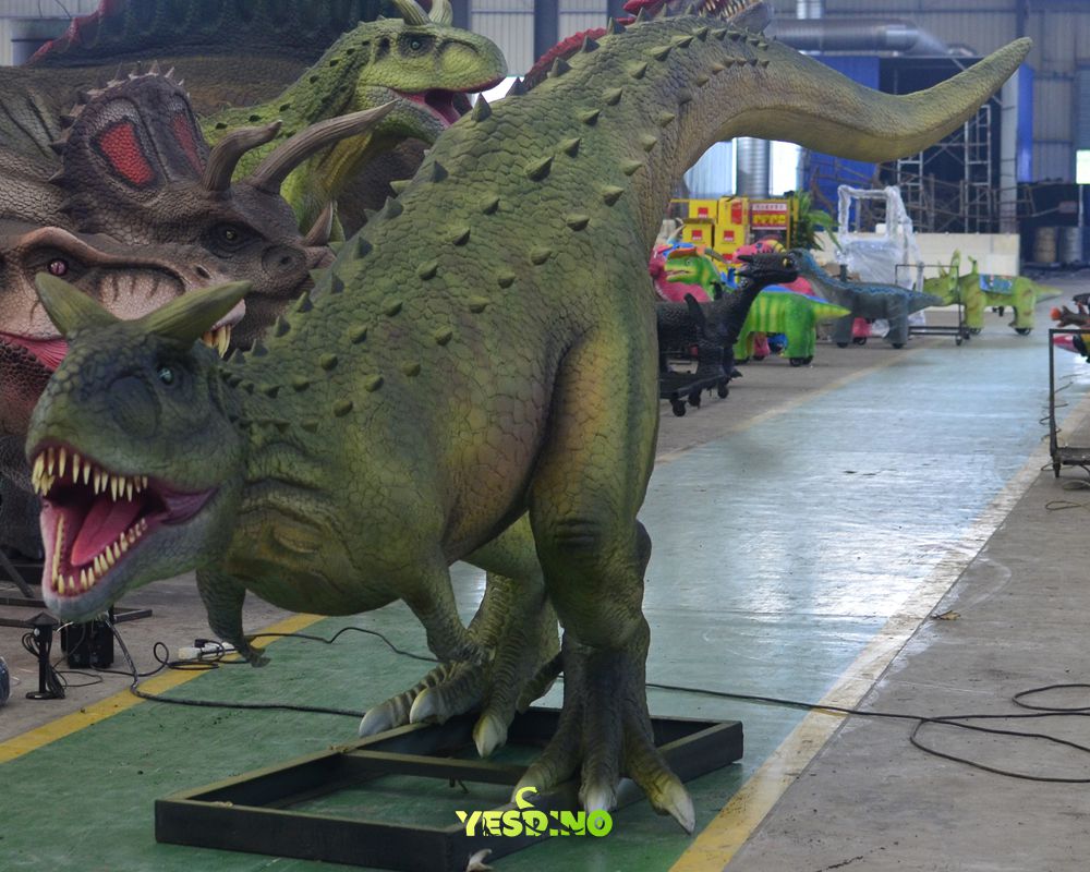 Animatronic Carnotaurus Realistic Dinosaur for Jurassic Park