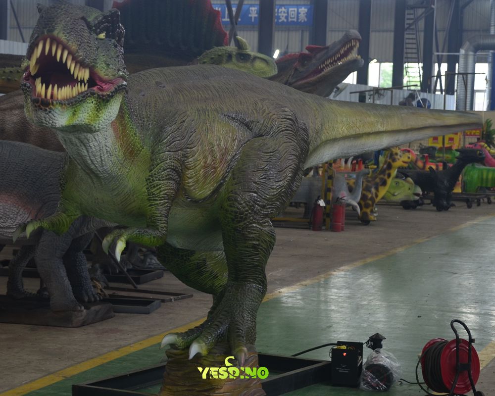 Animatronic Tyrannosaurus Life Size Dinosaur Model for Park Exhibition