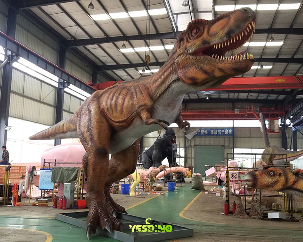 Animatronic T-rex Realistic Dinosaur Model for Event Decoration