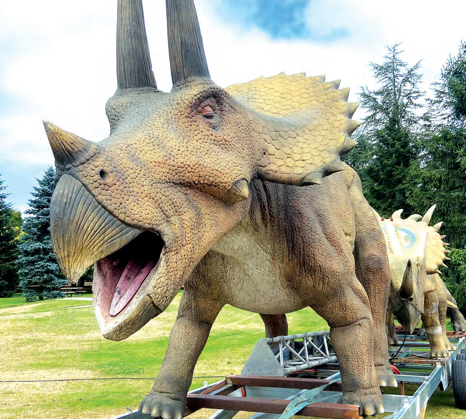 Dinosaur Exhibition in Shopping Centers